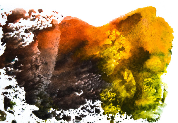 watercolor colorful splash - Foto, afbeelding