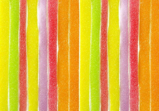 Jelly sugar candies, Vivid background - Fotoğraf, Görsel
