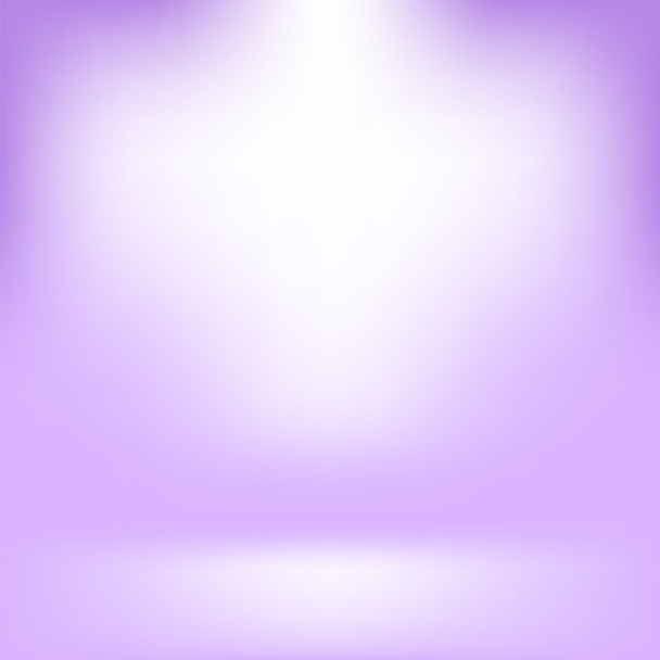 Empty Studio. Light Purple Abstract Background - Vector, Image