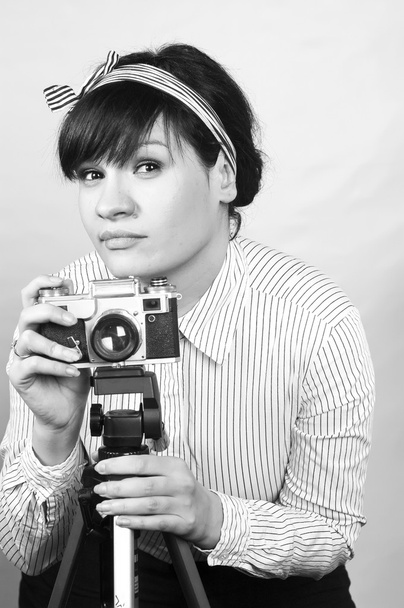 Girl photographer - Photo, Image