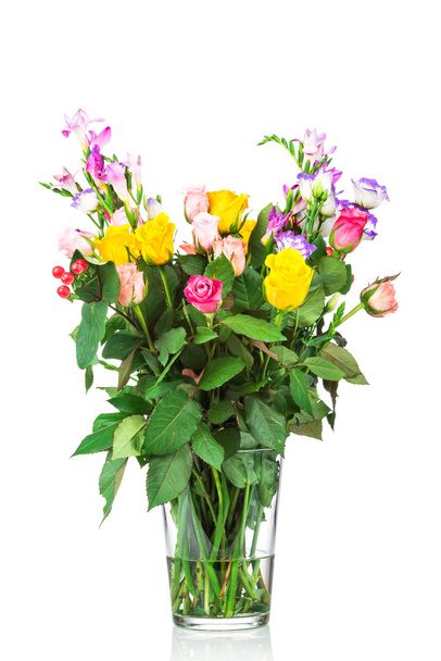 Bouquet of mix flowers in the vase - Fotografie, Obrázek