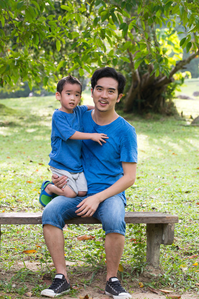 Father and son  - 写真・画像