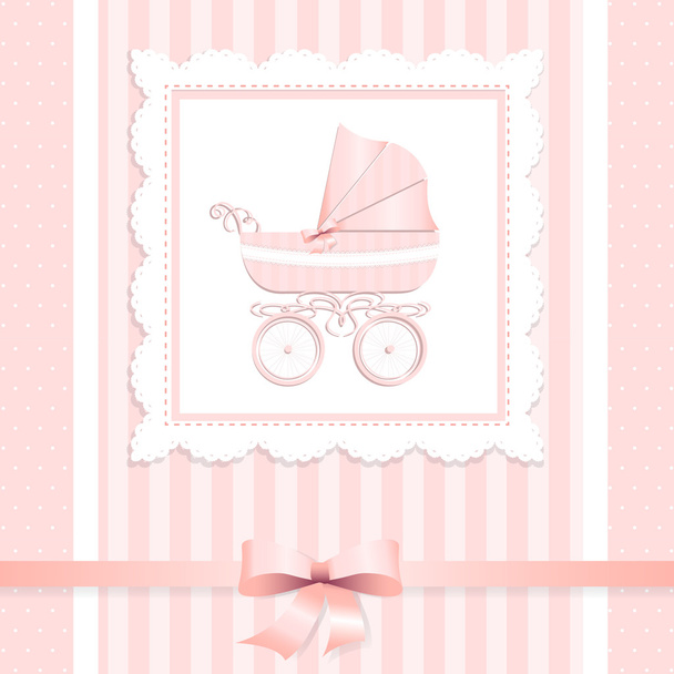 cute card design. baby shower, mothers day - Vektor, Bild