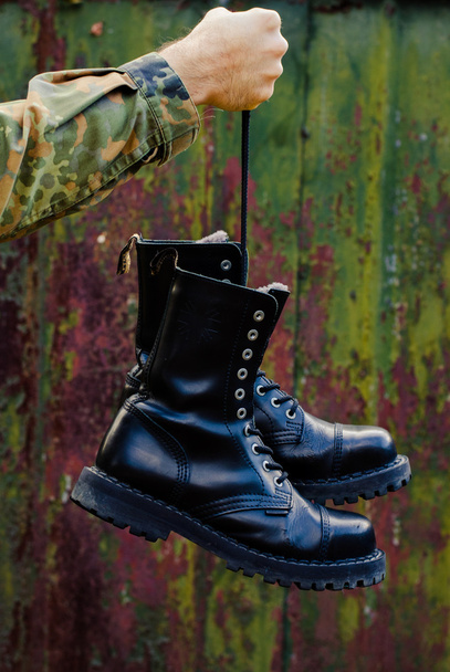 Military boots theme - Photo, Image