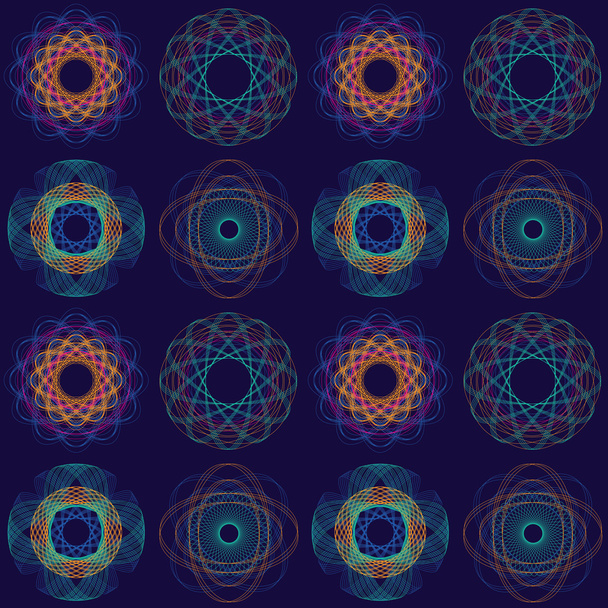 kruhový vzor - Vektor, obrázek