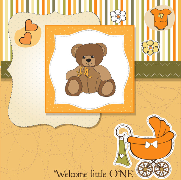 New baby shower card - Foto, imagen