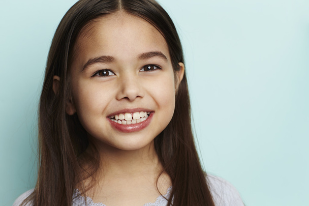 Girl with toothy smile - Foto, imagen