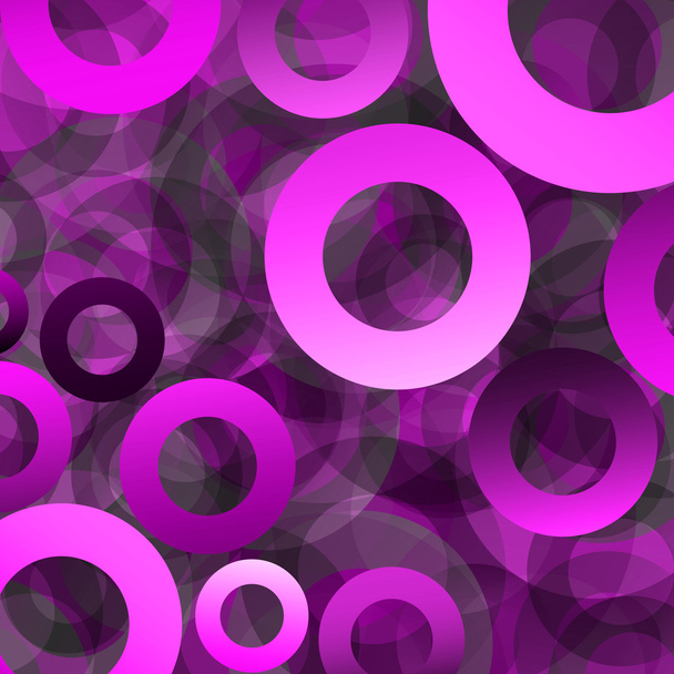 fond coloré abstrait avec des cercles - Vecteur, image