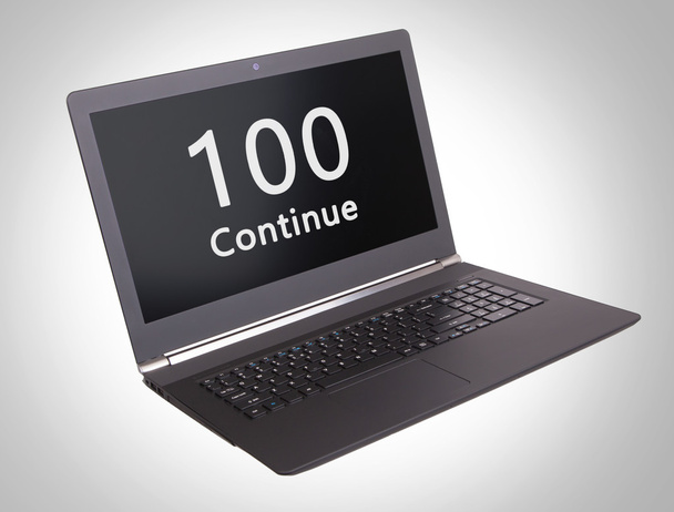 Код статуса HP - 100, Continue
 - Фото, изображение