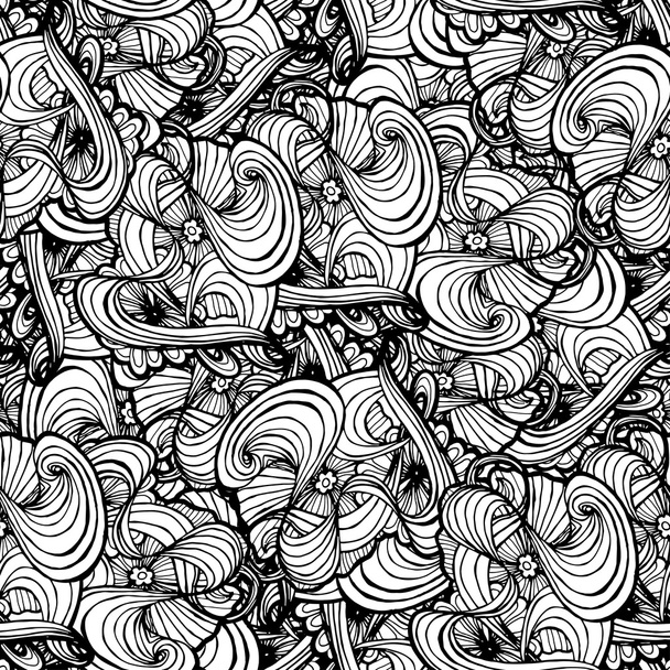 Seamlessly tiling waves pattern - Vetor, Imagem