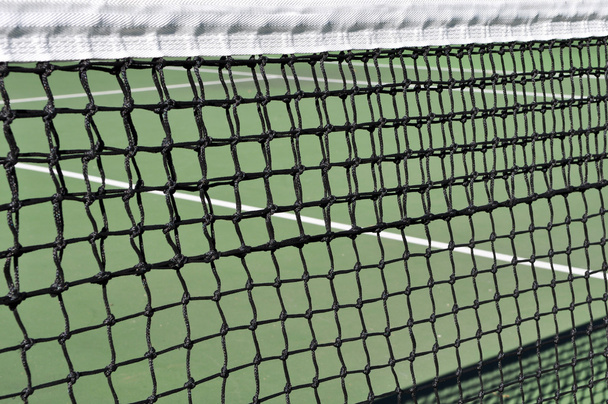 Tennis Court Net Close Up - Foto, imagen