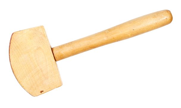 Holzhammer. isoliert  - Foto, Bild