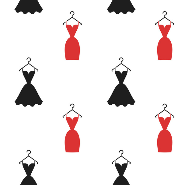 dress sell pattern seamless - ベクター画像