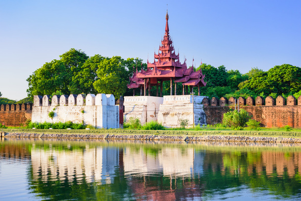 Fossato di Mandalay Palace
 - Foto, immagini
