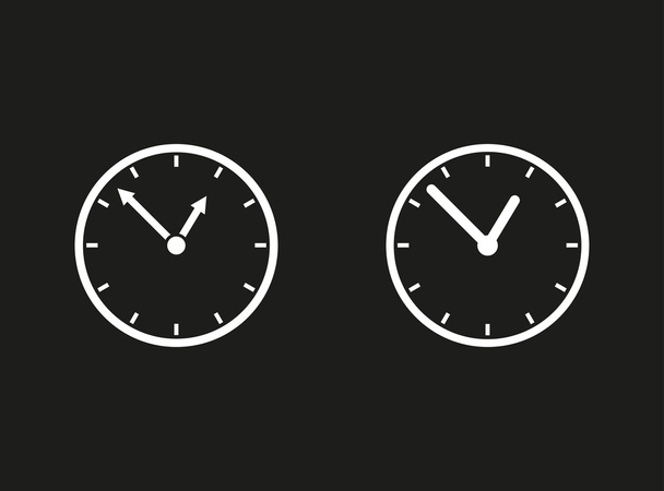 Clock - vector icon. - ベクター画像