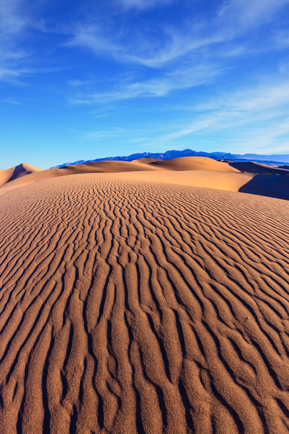 Mesquite Flat Sand Dunes in morning - Photo, Image