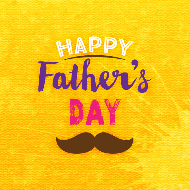 Happy Father's Day Card  - Vector, Imagen