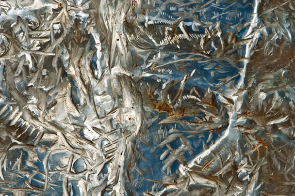Грубо обработанная металлическая поверхность
 - Фото, изображение