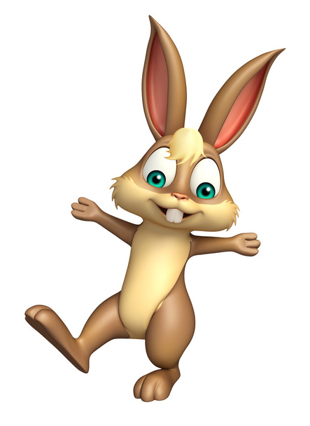 carino coniglietto divertente personaggio dei cartoni animati
 - Foto, immagini