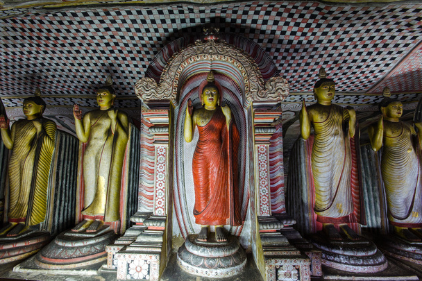 Dambulla Cave Temples, Central Province, Sri Lanka, Asia. - Фото, зображення