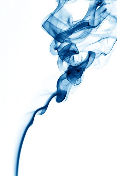 Blue smoke - Foto, Bild