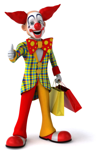 Cartoon Fun clown - Foto, immagini
