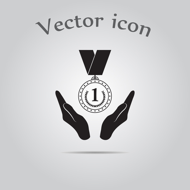 Medaillensport-Ikone - Vektor, Bild