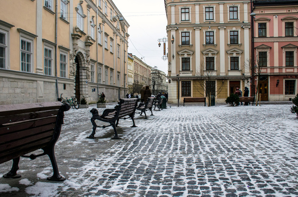 Arquitectura de la ciudad de Lviv
 - Foto, imagen