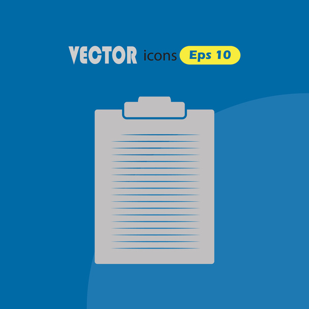 Složka tabletu vektorové ikony pro web a mobilní - Vektor, obrázek