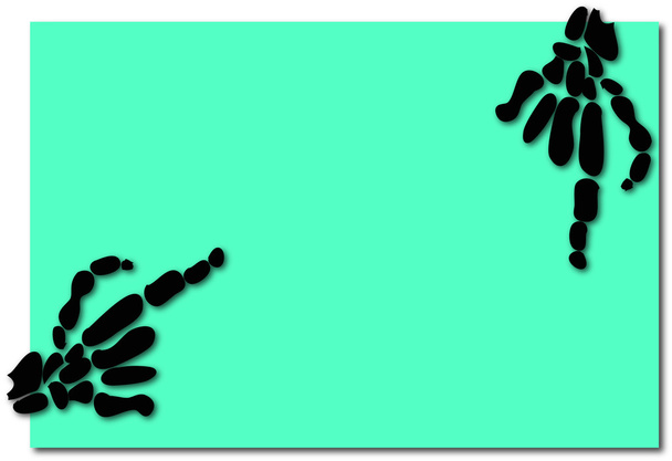 SKELETON HAND зі знаком
 - Фото, зображення