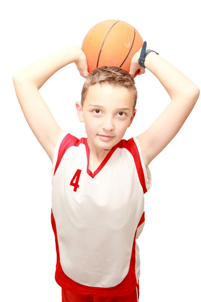 Boy with ball - Foto, Bild