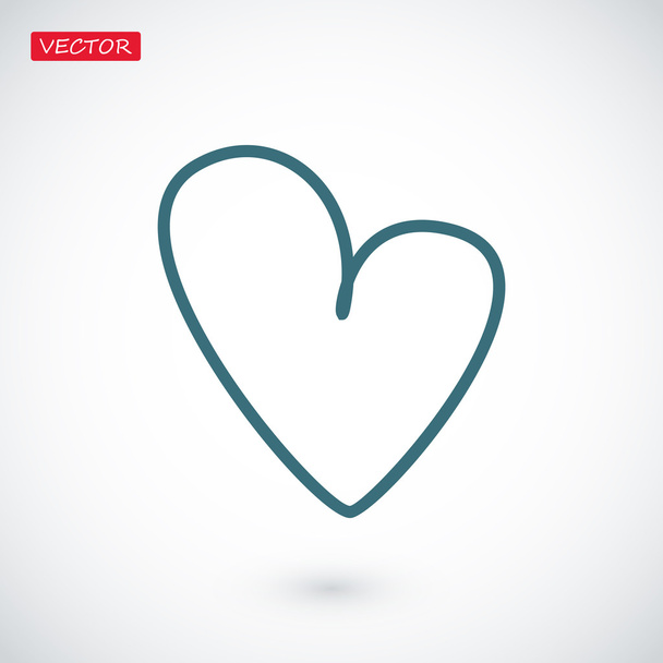 heart vector icon - Вектор, зображення