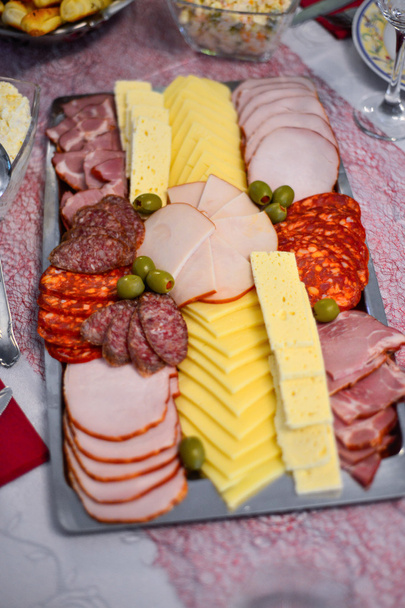 cold cuts platter - Photo, Image