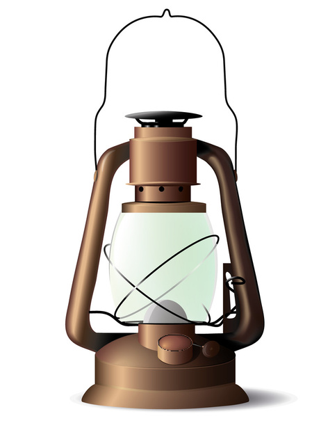 Old lamp - Zdjęcie, obraz