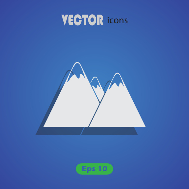 Mountain Vector Icons  - Vector, Image