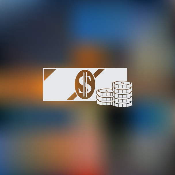 гроші векторної icon
 - Вектор, зображення