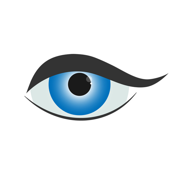 Ícone do olho - ilustração vetorial
. - Vetor, Imagem