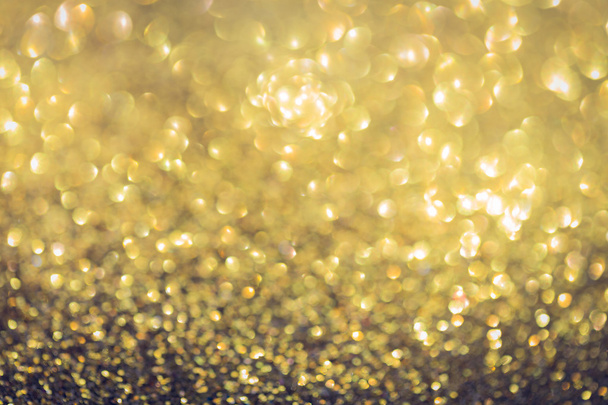 fundo de ouro, abstrato bokeh luz de ouro feliz ano novo
 - Foto, Imagem