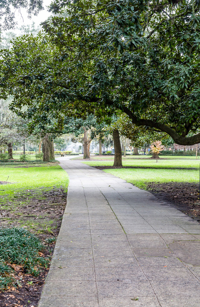 Walking Path Through Savannah Park - Photo, Image