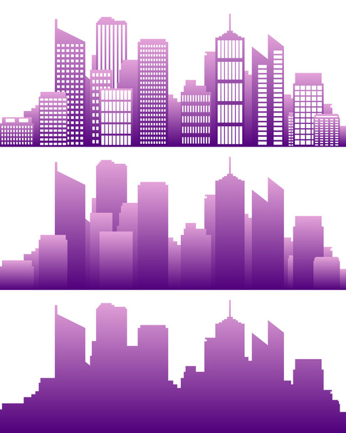 City skyline - Vector, Image