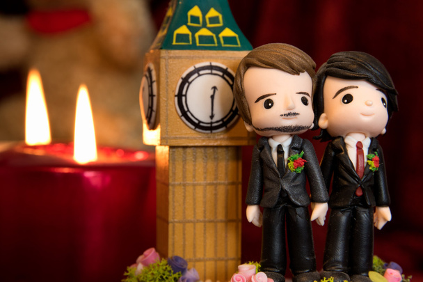 Figurinas do casamento gay
 - Foto, Imagem