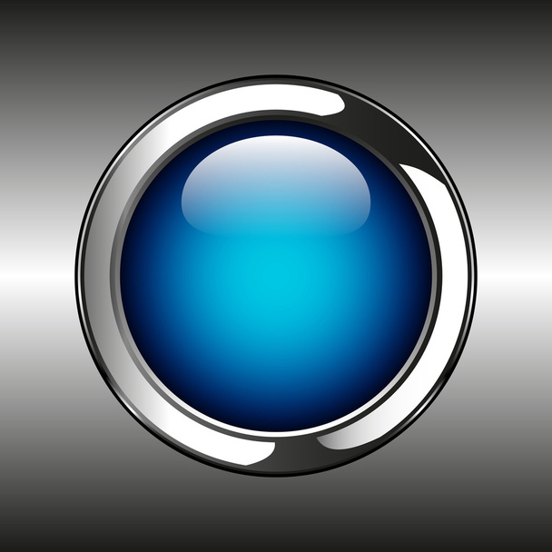 round web button - Vektor, Bild