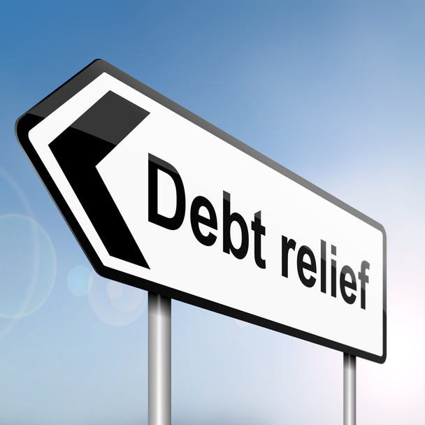 Debt relief concept. - Photo, Image