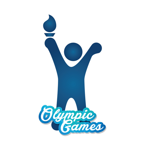 A Olympic games - Вектор,изображение