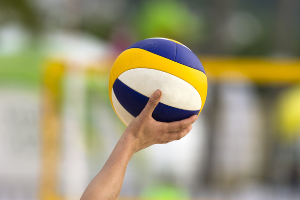 Volleyball Player Ball - Foto, afbeelding