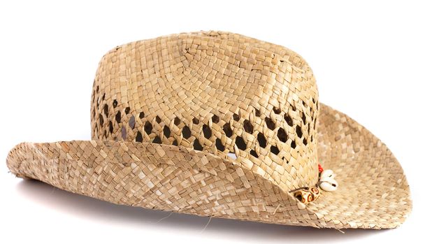 Соломенная шляпа изолирована
 - Фото, изображение