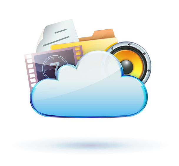 Cloud concept icon - Photo, Image