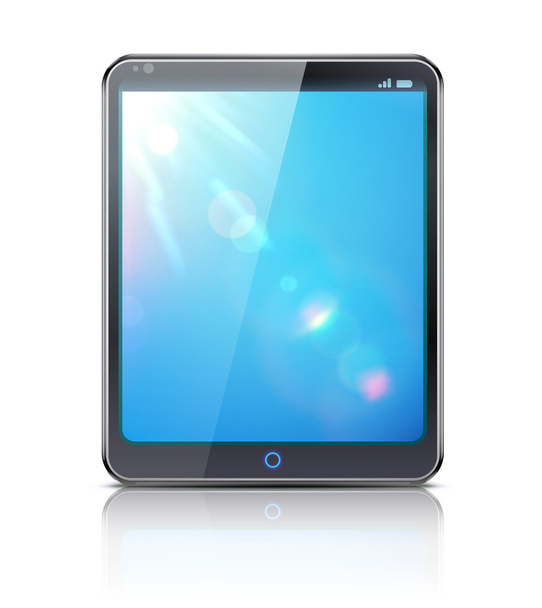 stijlvolle tablet-pc - Foto, afbeelding