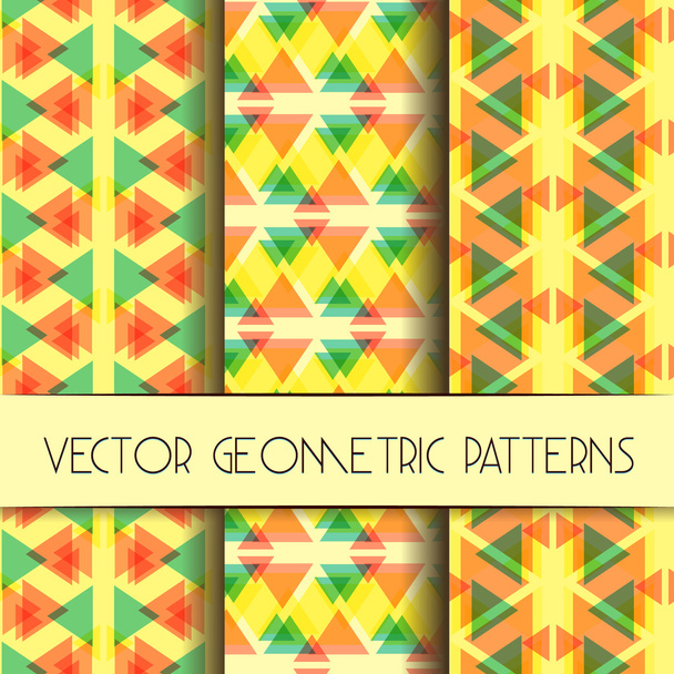 abstrakte geometrische Muster - Vektor, Bild