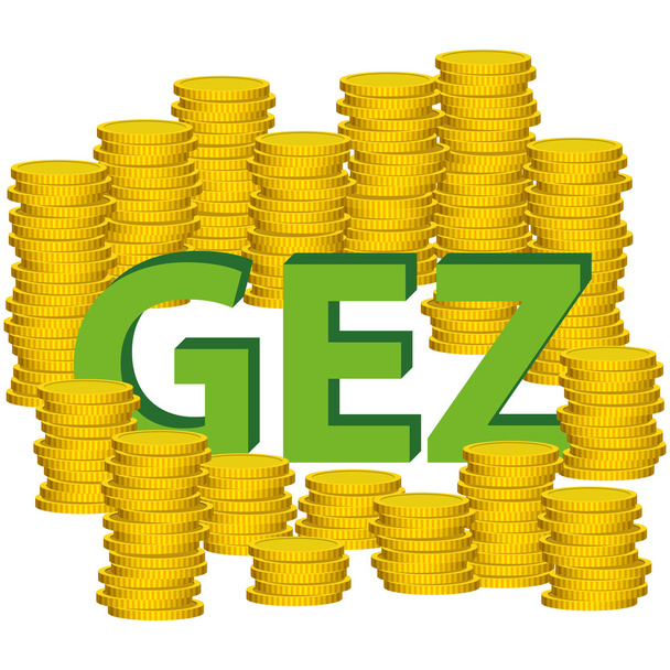 Ilustracja graficzna wektor pieniądze Gez - Wektor, obraz